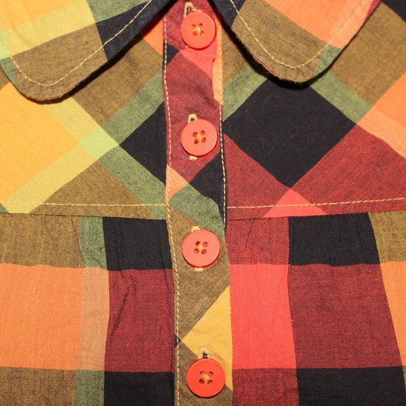 Rewind plaid blouse - Picture 5 of 7